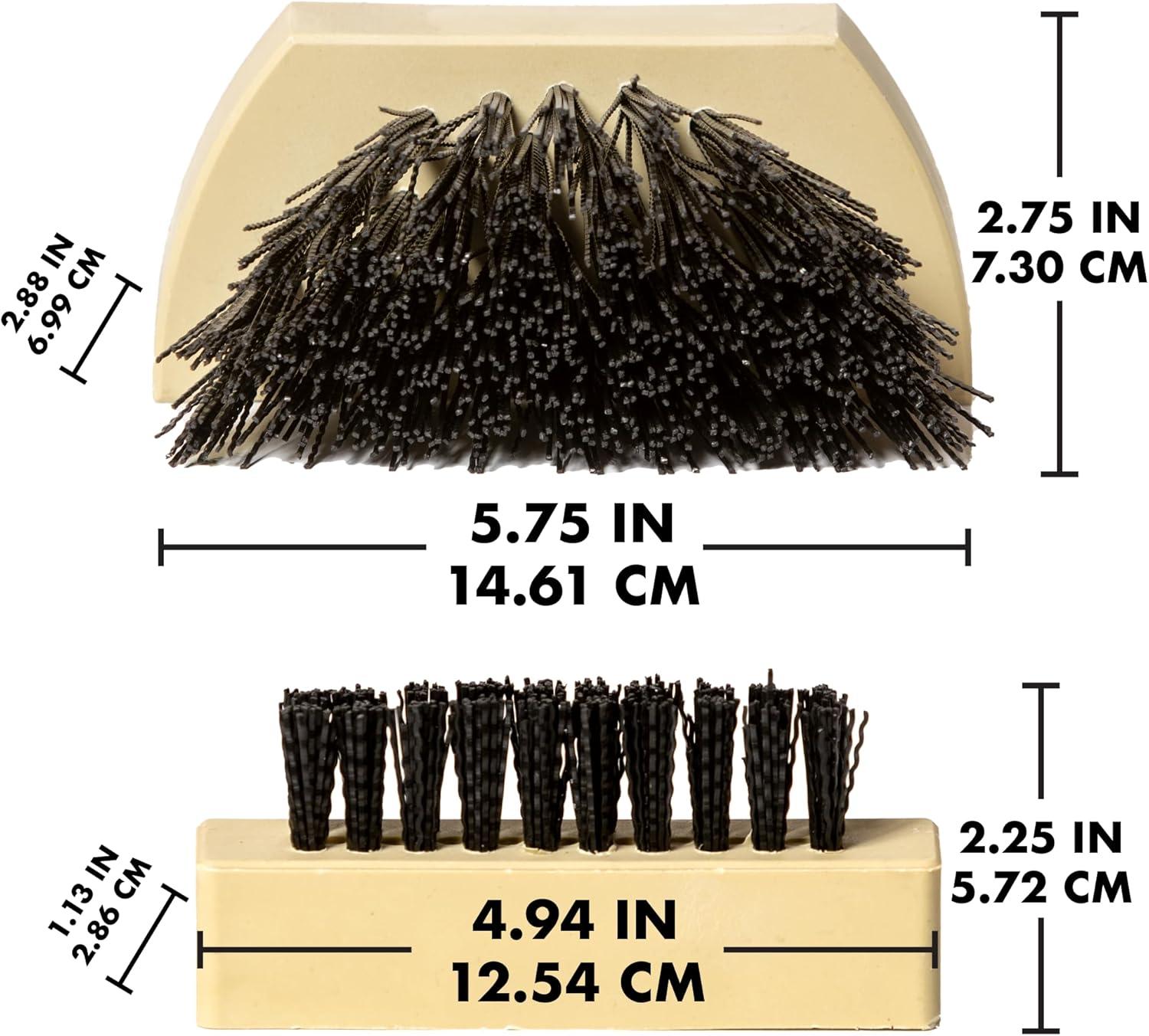 image:imageJobSite Replacement Brushes 2 Side amp 2 Bottom Boot Scraper Brushes Compatible Original amp Extra Wide Boot Scrubbers1
