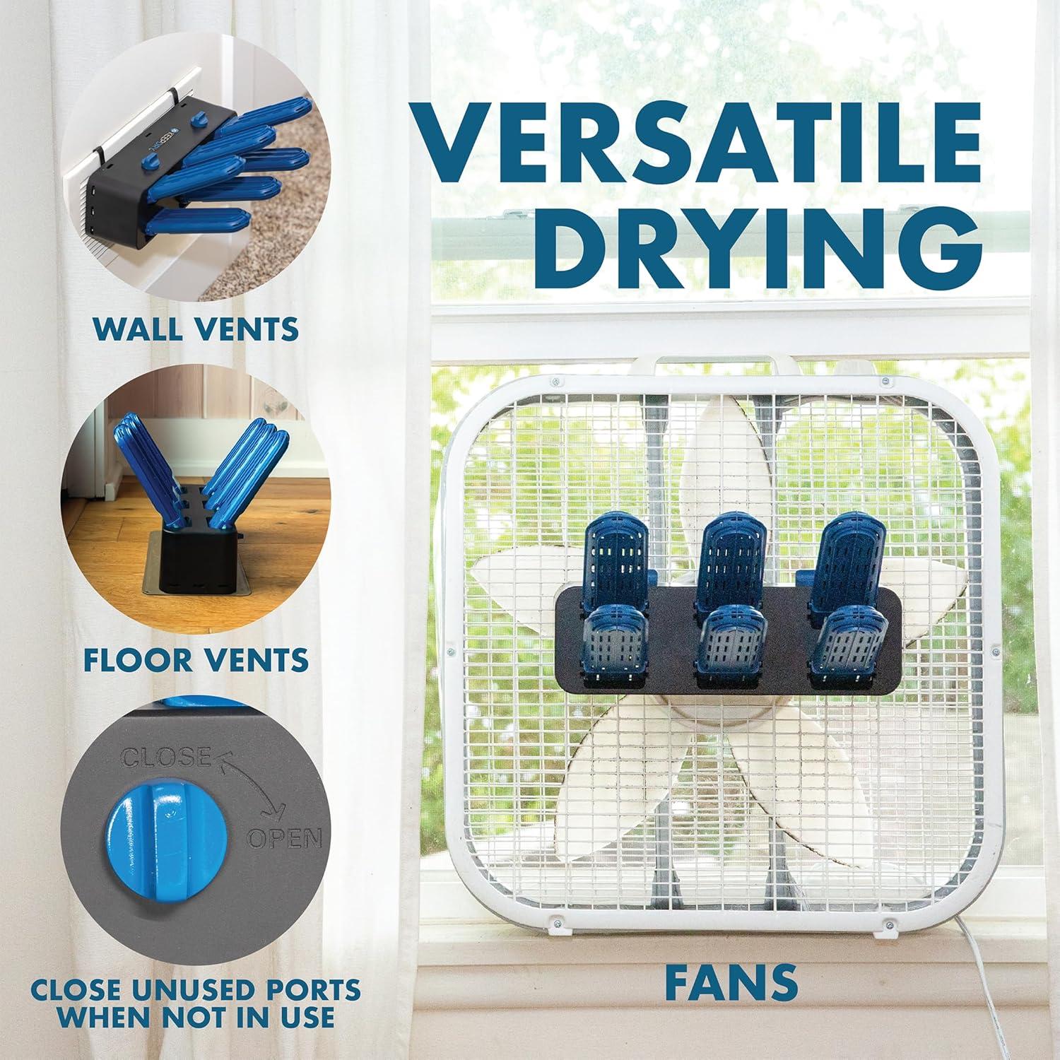 image:imageKeepDry Glove Dryer EcoFriendly Vent Drying Rack to Dry Gloves Shoes Hats Socks amp Boots Safe NonElectric Dryer