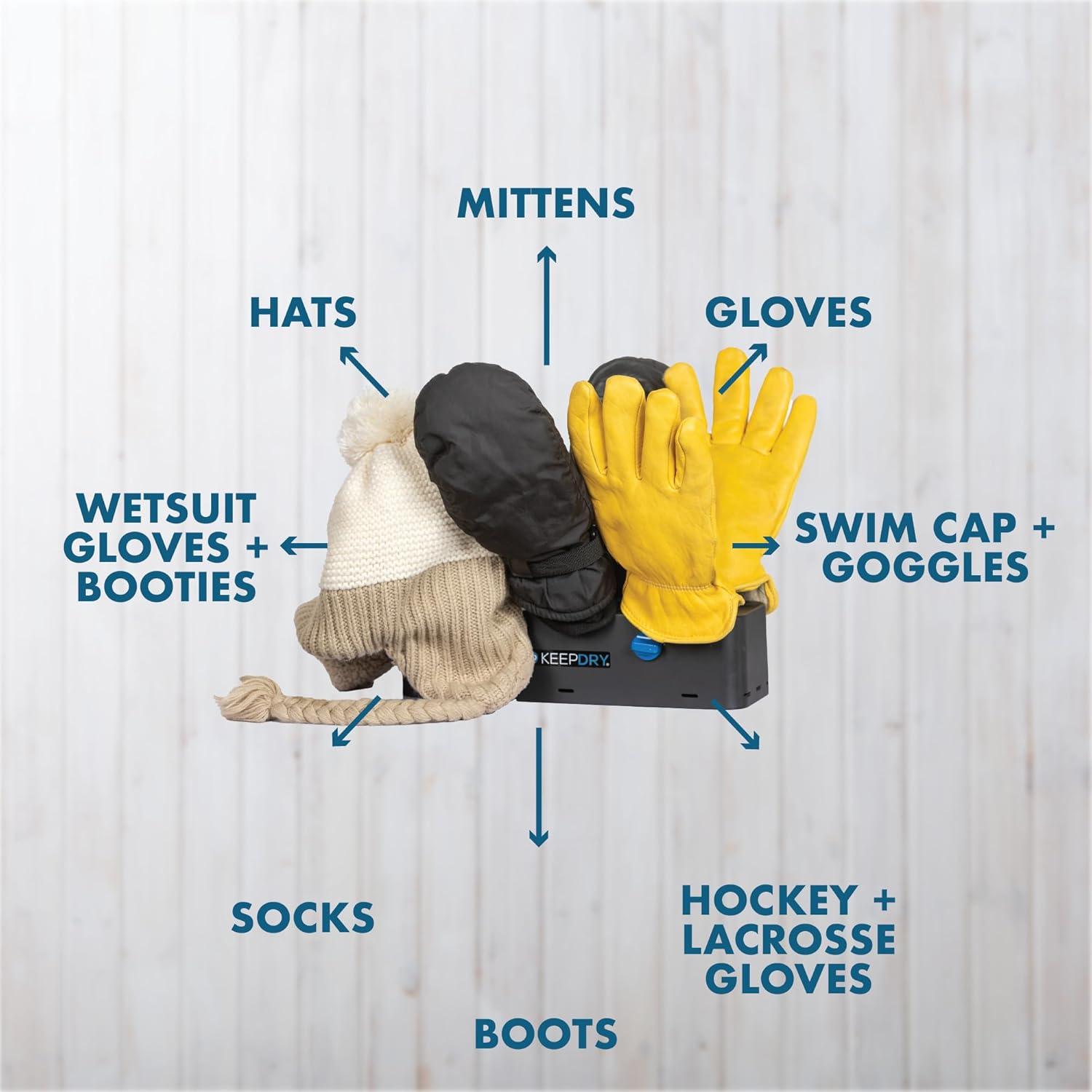 image:imageKeepDry Glove Dryer EcoFriendly Vent Drying Rack to Dry Gloves Shoes Hats Socks amp Boots Safe NonElectric Dryer