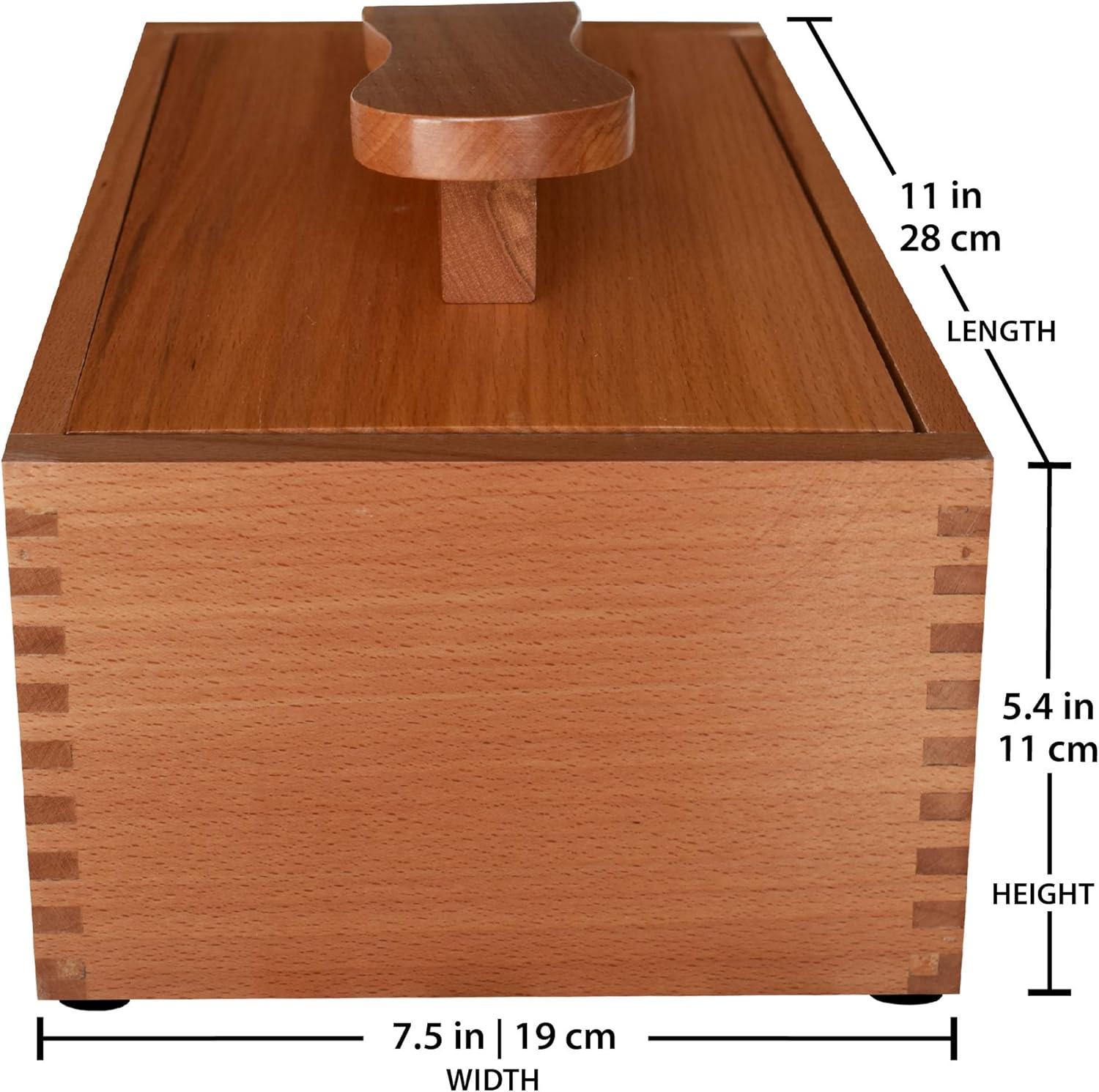 image:imageFOOTMATTERS Shoe Shine Valet Box Hardwood Boot amp Shoe CarePolish Waterproof Kit