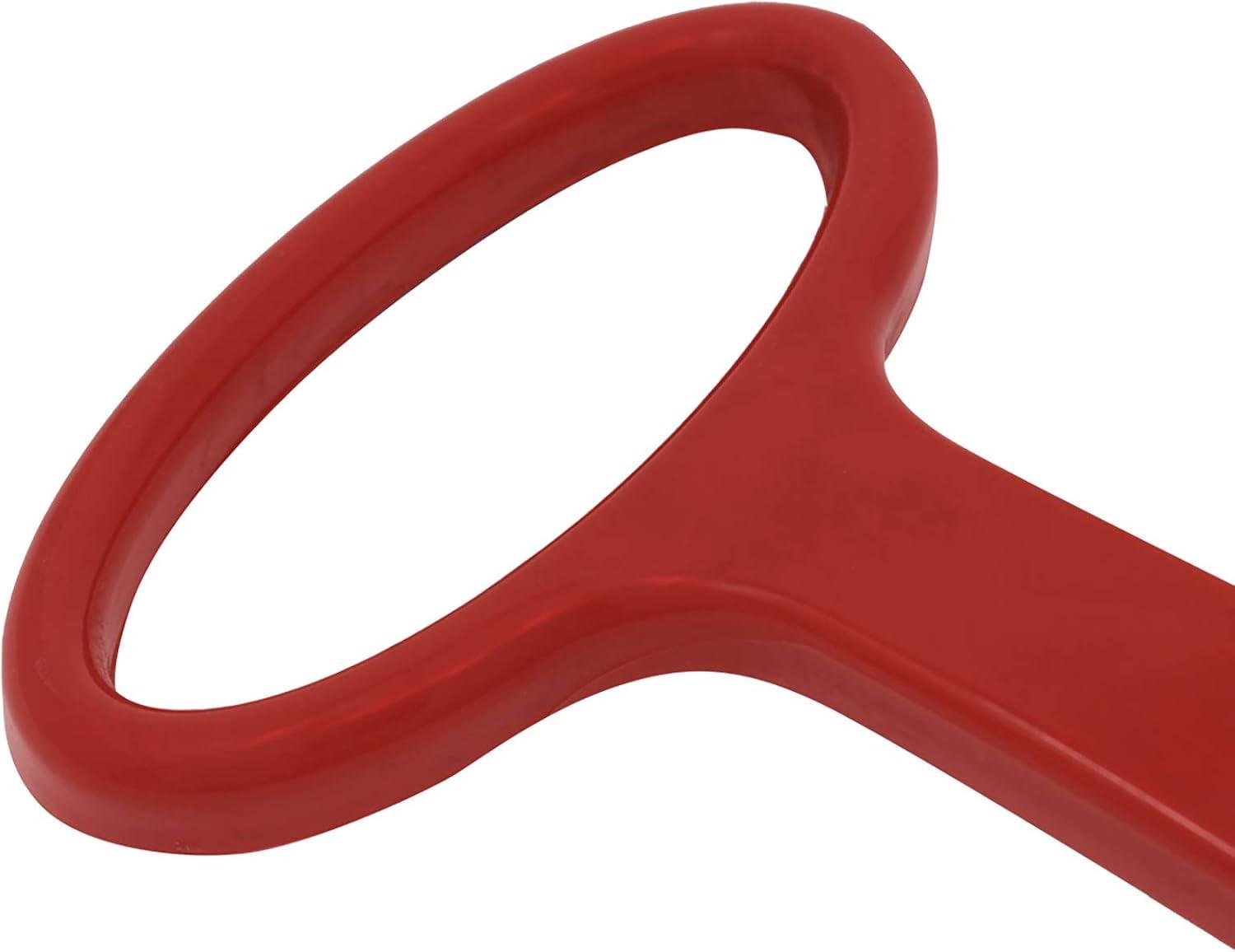 image:imageFootMatters Extra Long Handle Durable EasyGrip Shoe HornRed 61 cm 1 Pack