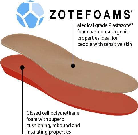 image:imageFootMatters Plastazote Orthotic Comfort Insoles US Women 12135 Men 11125Women 9115 Men 8105