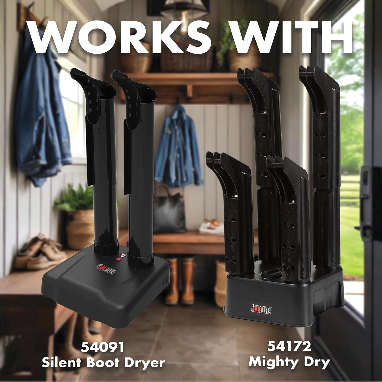 image:imageJobSite Boot Dryer Extension Attachment Tubes For Tall Boots amp WadersMulti