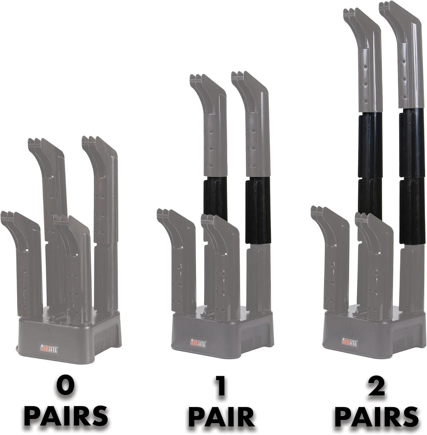 image:imageJobSite Boot Dryer Extension Attachment Tubes For Tall Boots amp WadersMulti