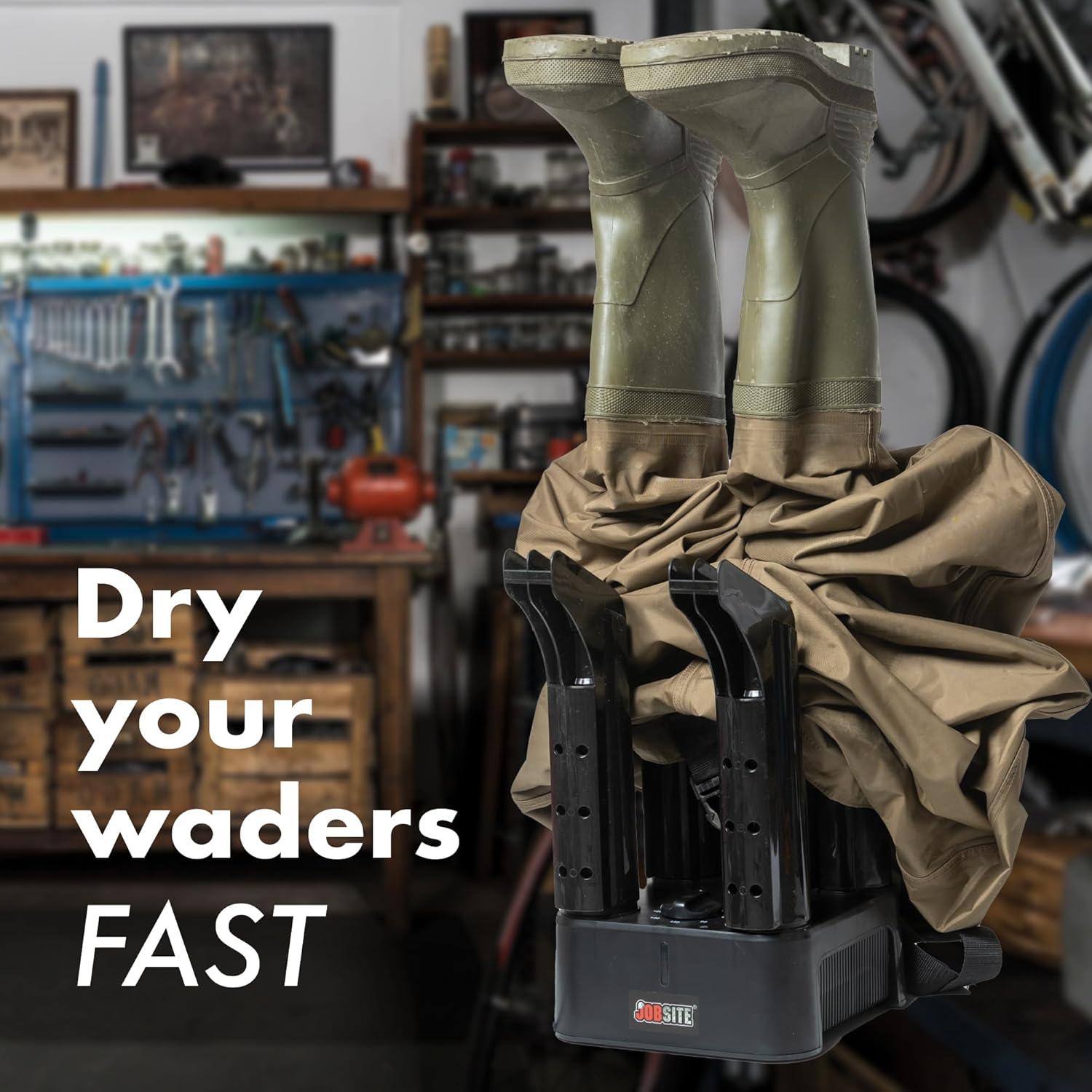 image:imageJobSite Boot Dryer Extension Attachment Tubes For Tall Boots amp WadersMulti