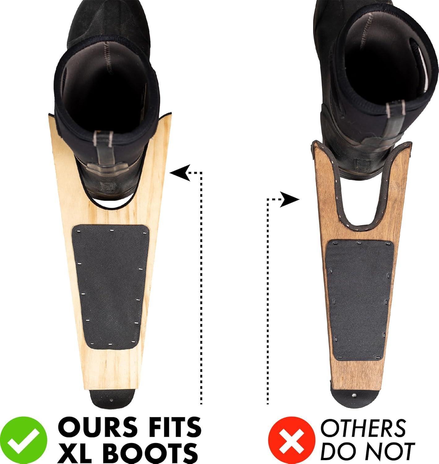 image:imageJobSite Boot Jack Wood Boot Remover Extra Wide Boot Puller for Taking off BootsMulti
