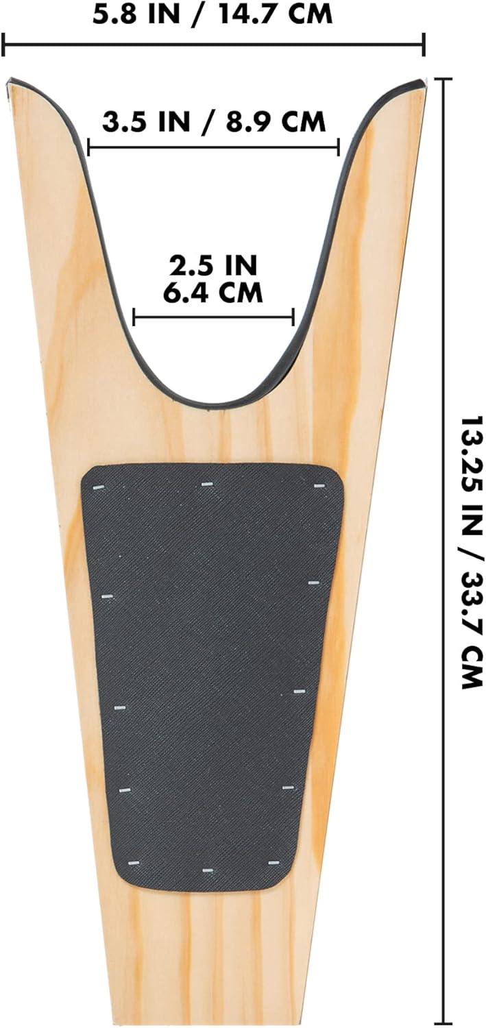 image:imageJobSite Boot Jack Wood Boot Remover Extra Wide Boot Puller for Taking off BootsMulti
