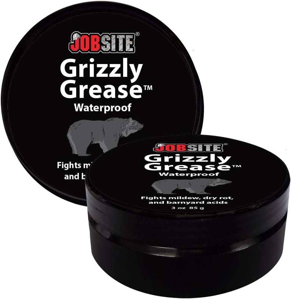 image:imageJobSite Grizzly Grease Waterproofing Leather Protector 3 oz