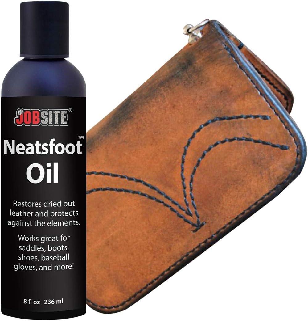 image:imageJobSite Prime Neatsfoot Oil Leather Waterproof Compound 8oz