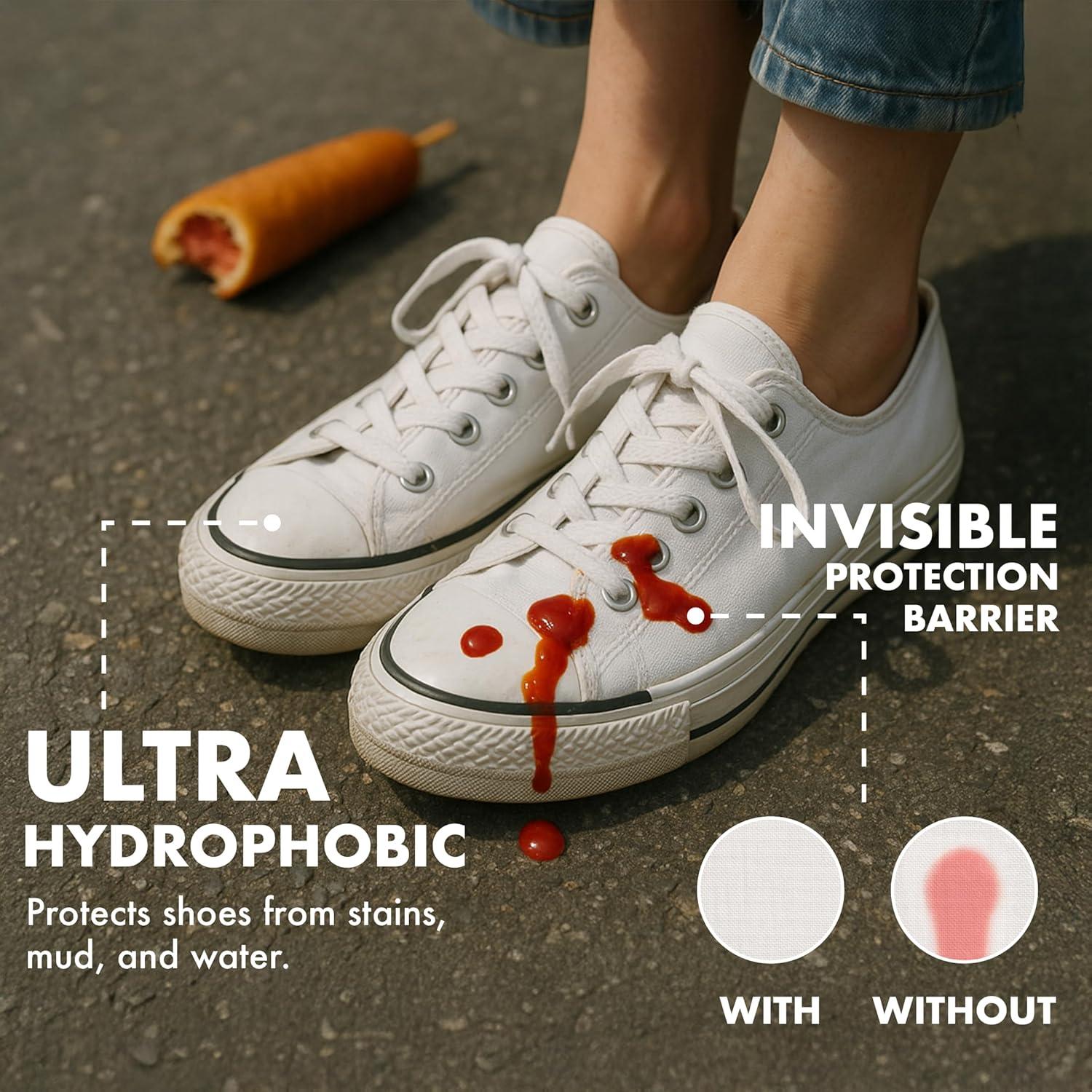 image:imageJobSite Shoe Protector Spray PFAS Free NonAerosol Invisible Stain amp Water Repellent 8 oz