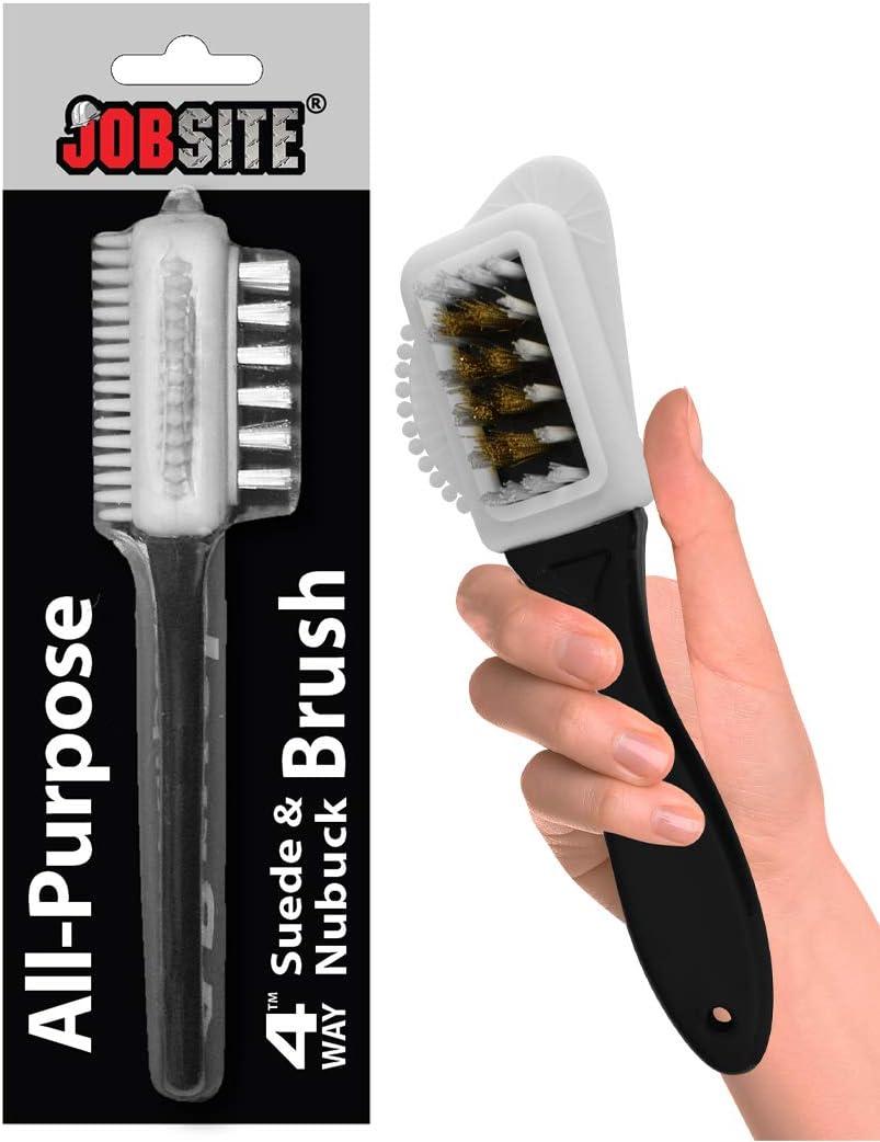 image:imageJobSite Suede amp Nubuck Leather Cleaning Brush 1 Pack1pack