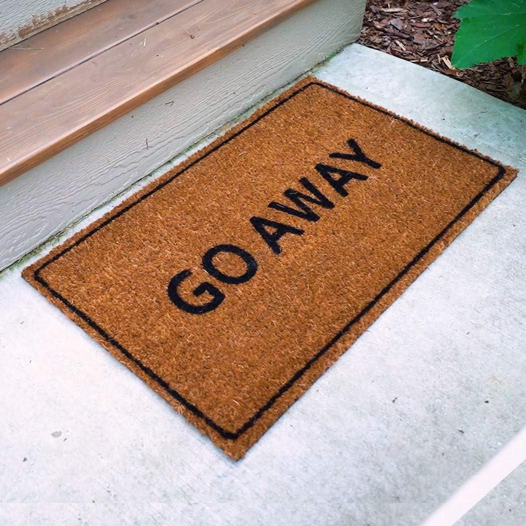 image:imageNINAMAR Door Mat Go Away Natural Coir 295 x 175 inch