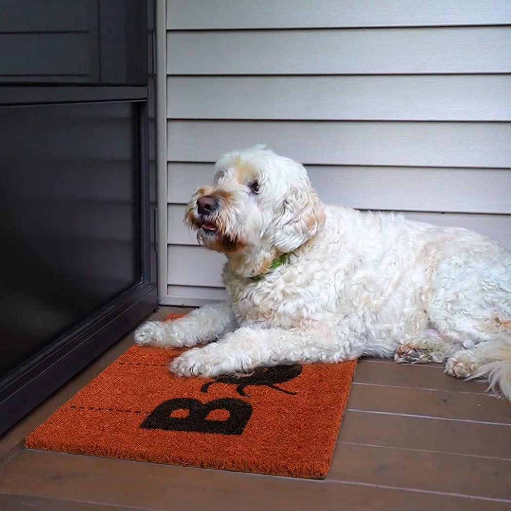 image:imageNINAMAR Door Mat Halloween Boo Natural Coir 295 x 175 inch