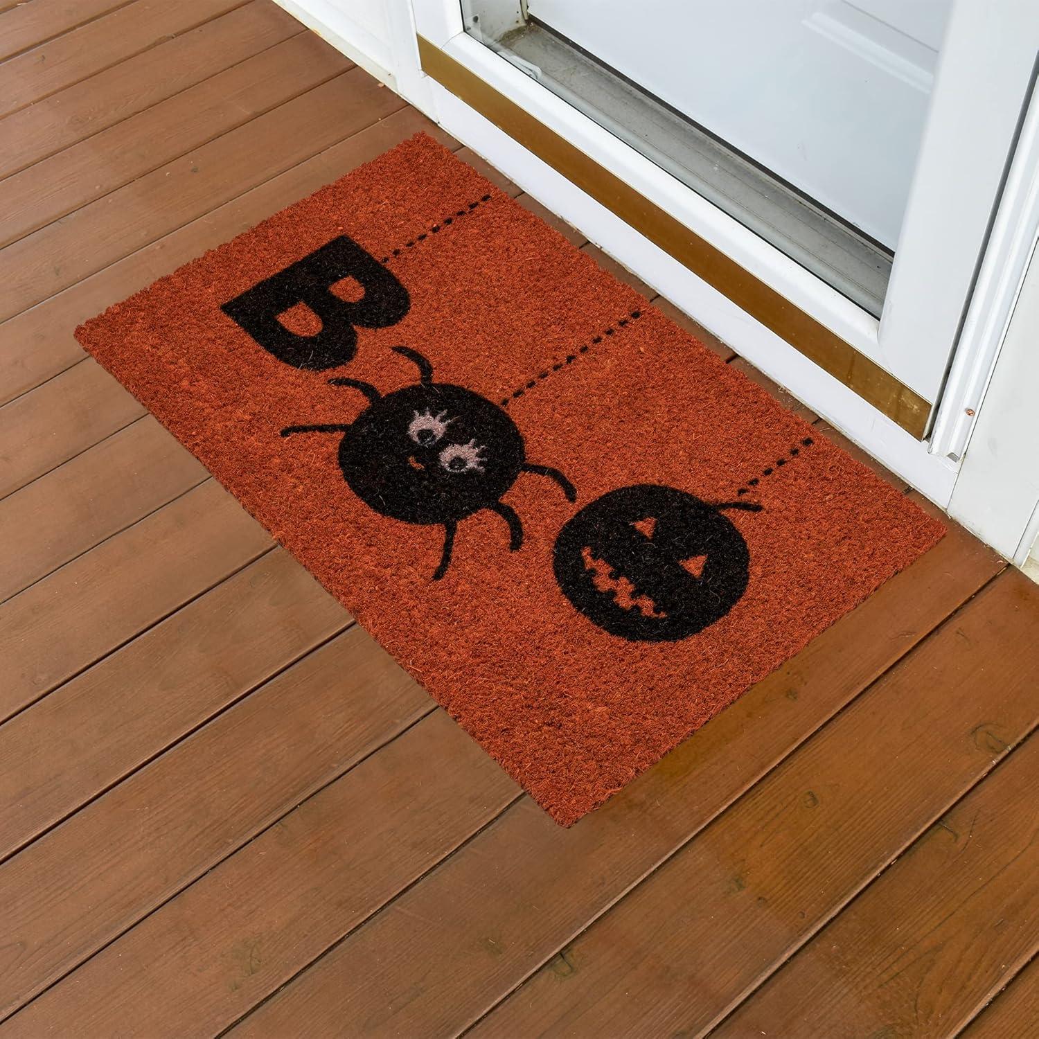 image:imageNINAMAR Door Mat Halloween Boo Natural Coir 295 x 175 inch