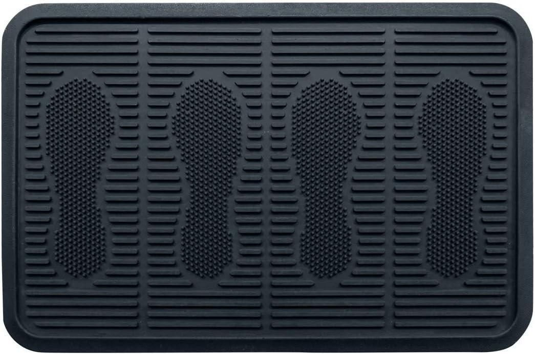 image:imageSafetyCare Rubber Shoe amp Boot Tray MultiPurpose 32 x 16 Inches 6 MatsBlack