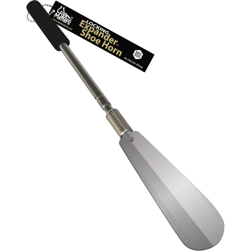 image:imageFOOTMATTERS Expander Shoe Horn Extra Long Handle Twist to Lock Extends 16 to 31 inches1 Unit