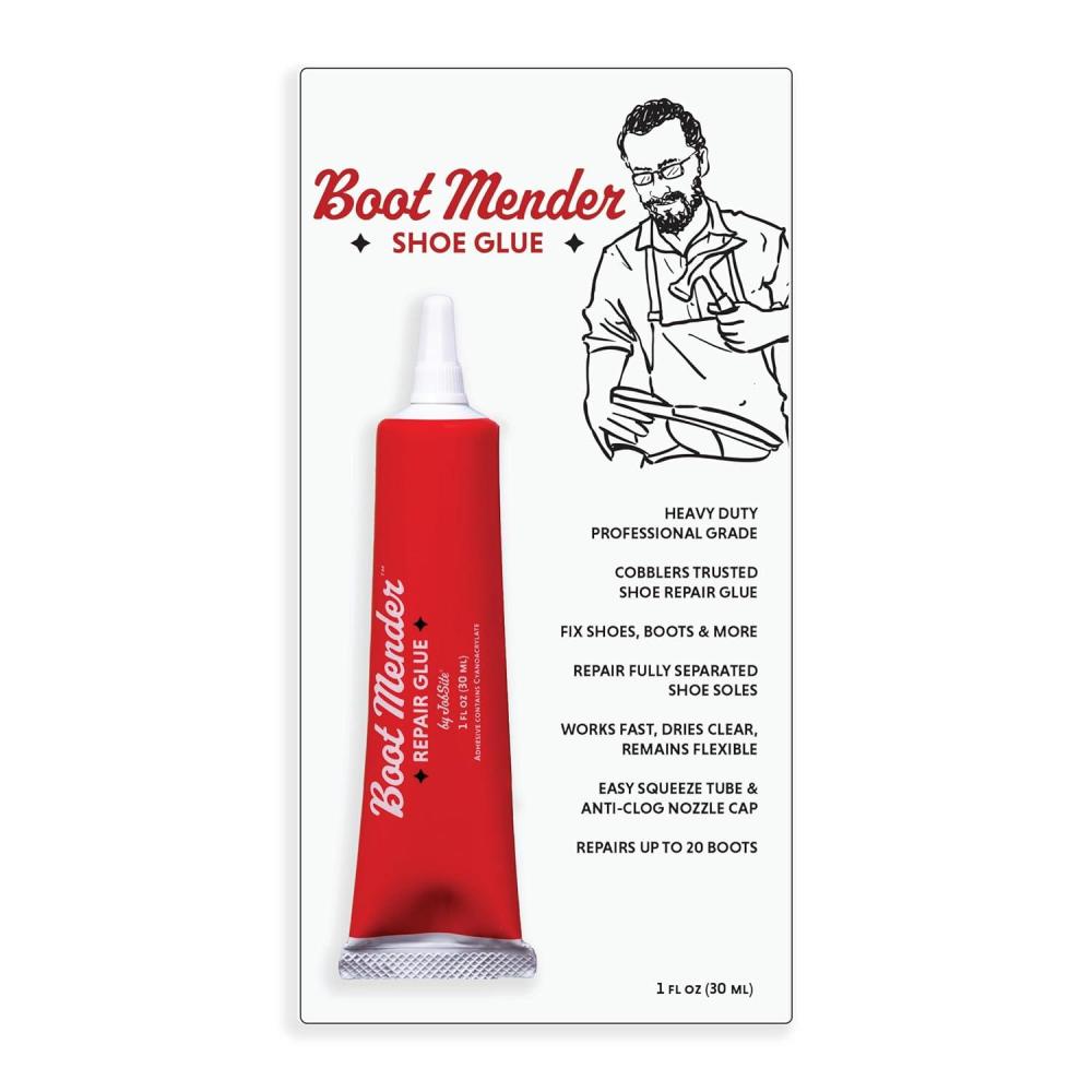 image:imageJobSite Boot Mender Glue Shoe Glue Sole Repair Clear Instant Bond Heavy Duty Adhesive 30g Tube1