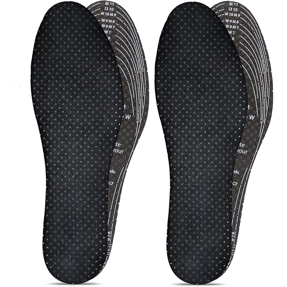 image:imageJobSite Odor Stop Insoles Activated Charcoal Insoles 2 Pairs24