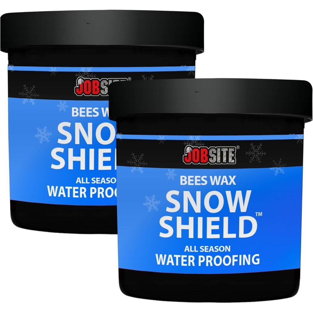 image:imageJobSite Snow Shield Waterproof Beeswax  Original Formula  Leather Protector  6 oz2 Pack