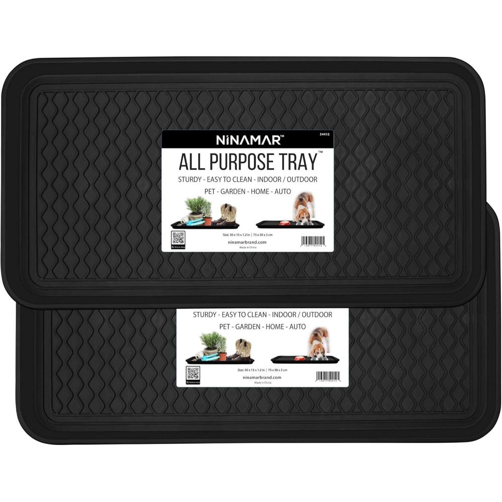 image:imageNINAMAR Boot Tray 30 x 15 Inch 1 TrayLarge 2 Trays