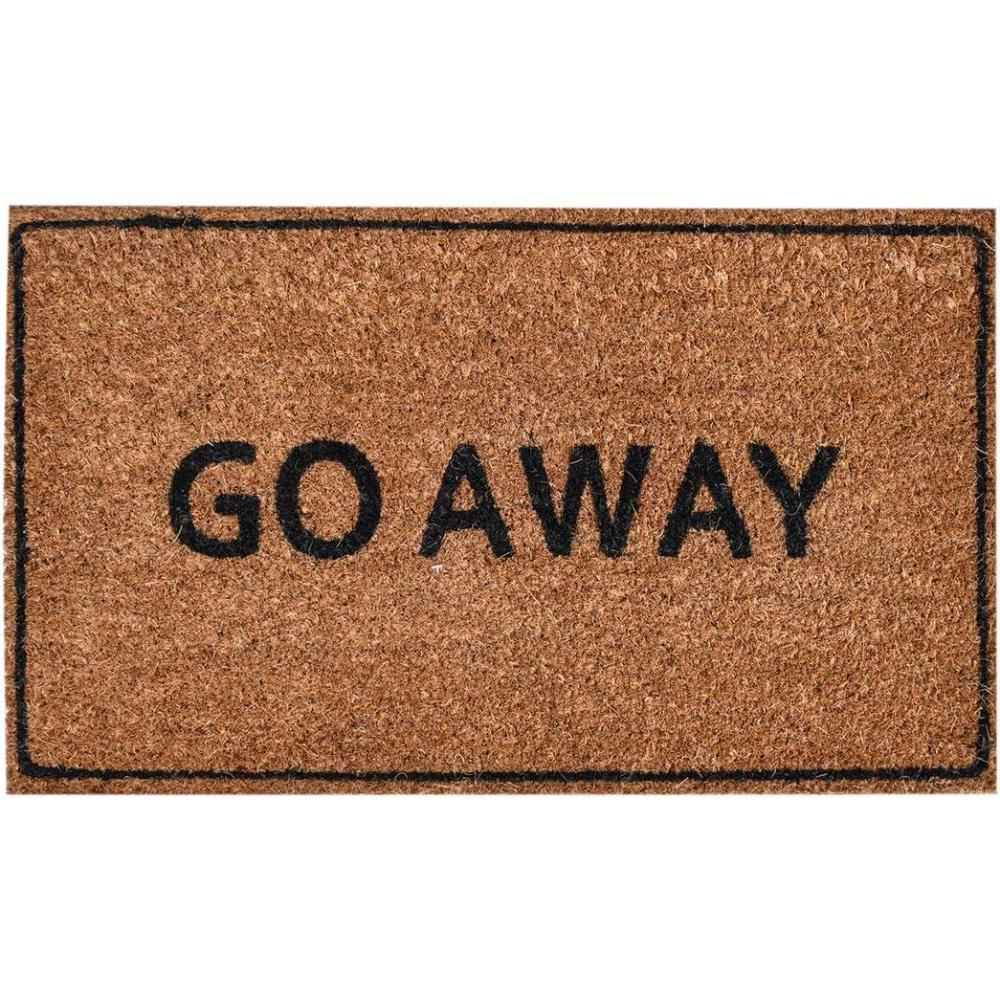 image:imageNINAMAR Door Mat Go Away Natural Coir 295 x 175 inch
