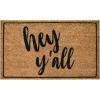 image:imageNINAMAR Door Mat Hey Yall Natural Coir  295 x 175 inch