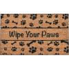 image:imageNINAMAR Door Mat Wipe Your Paws Natural Coir  295 x 175 inch