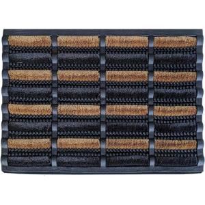 FOOTMATTERS Ninamar Mud Scrubber Tray Mat – 24 x 16 inch(29.5 x 17.5 in (75 x 45 cm))