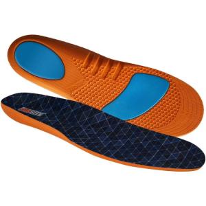 JobSite Gel Sport Insoles – Gel Heel & Metatarsal Shock Pad – US Men 8-13 Women 9-14 (Trim to Fit)(US Men 8-13 Women 9-14 (Trim to Fit))