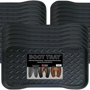JobSite Heavy Duty Boot Tray, Multi-Purpose for Shoes, Pets, Garden – Mudroom, Entryway, Garage – Indoor or Outdoor – 15 x 28 Inch – 1 Pack(18 Pack)