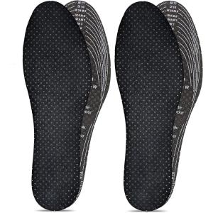 JobSite Odor Stop Insoles – Activated Charcoal Insoles – 2 Pairs(24)