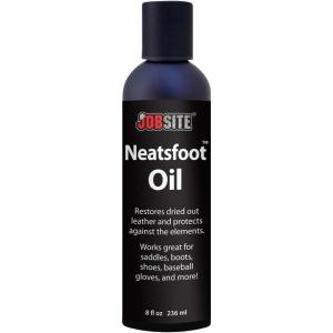 JobSite Prime Neatsfoot Oil Leather Waterproof Compound, 8oz