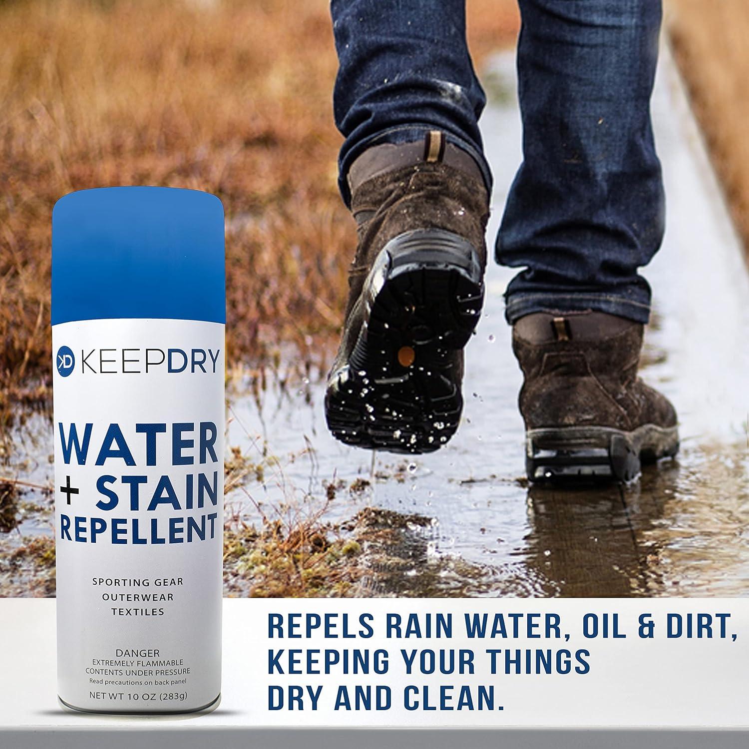 image:imageKEEPDRY Water Stain Repellent Spray Shoe Boot and Apparel Waterproof 10 oz