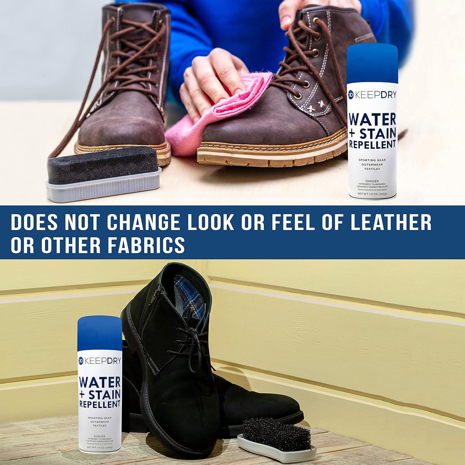 image:imageKEEPDRY Water Stain Repellent Spray Shoe Boot and Apparel Waterproof 10 oz