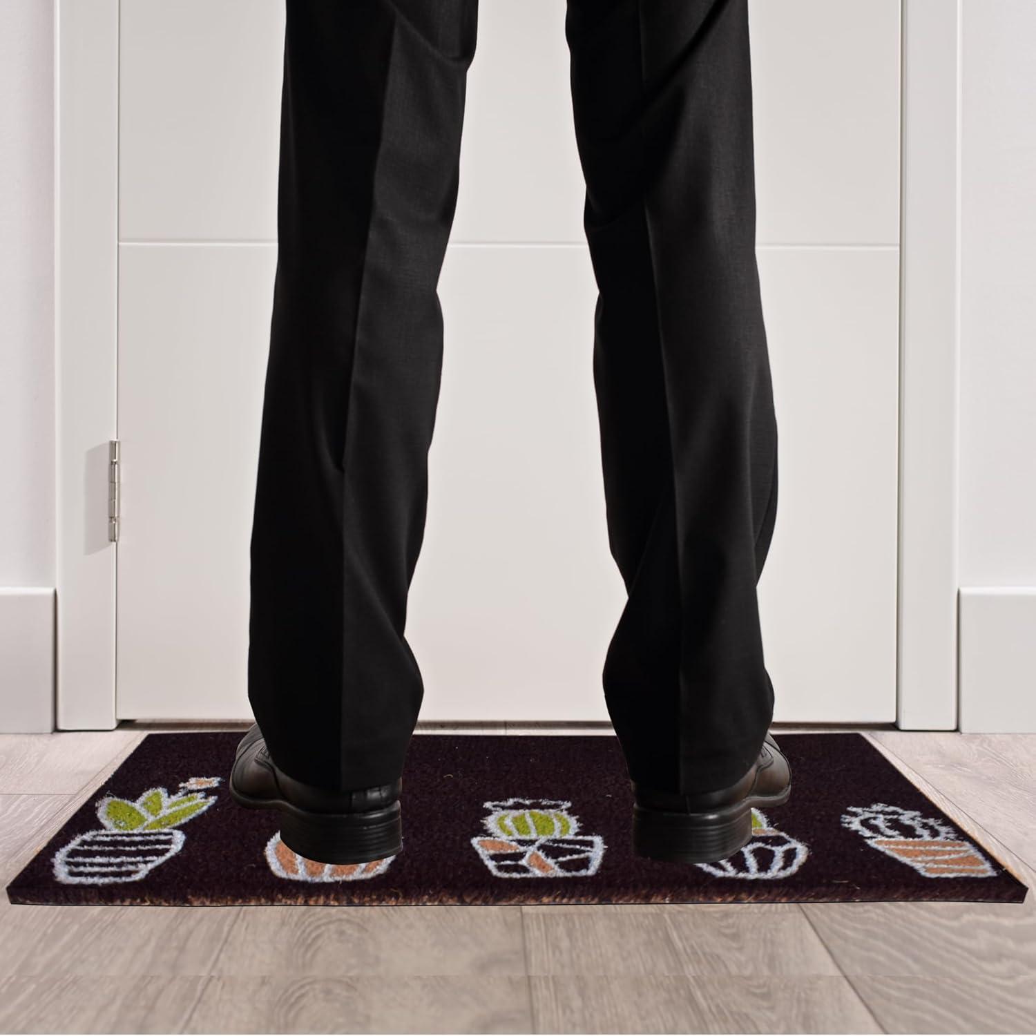 image:imageNINAMAR Door Mat Cactus Natural Coir 295 x 175 inch