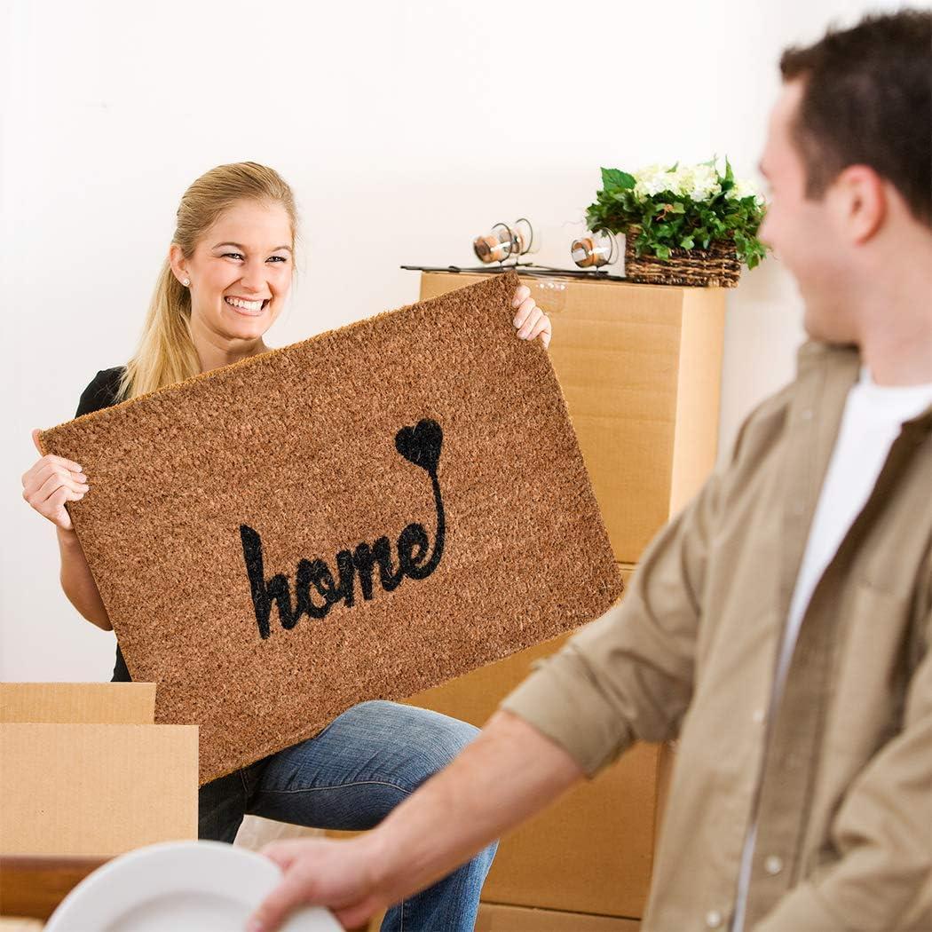 image:imageNINAMAR Door Mat Home Natural Coir 295 x 175 inch1 Mat