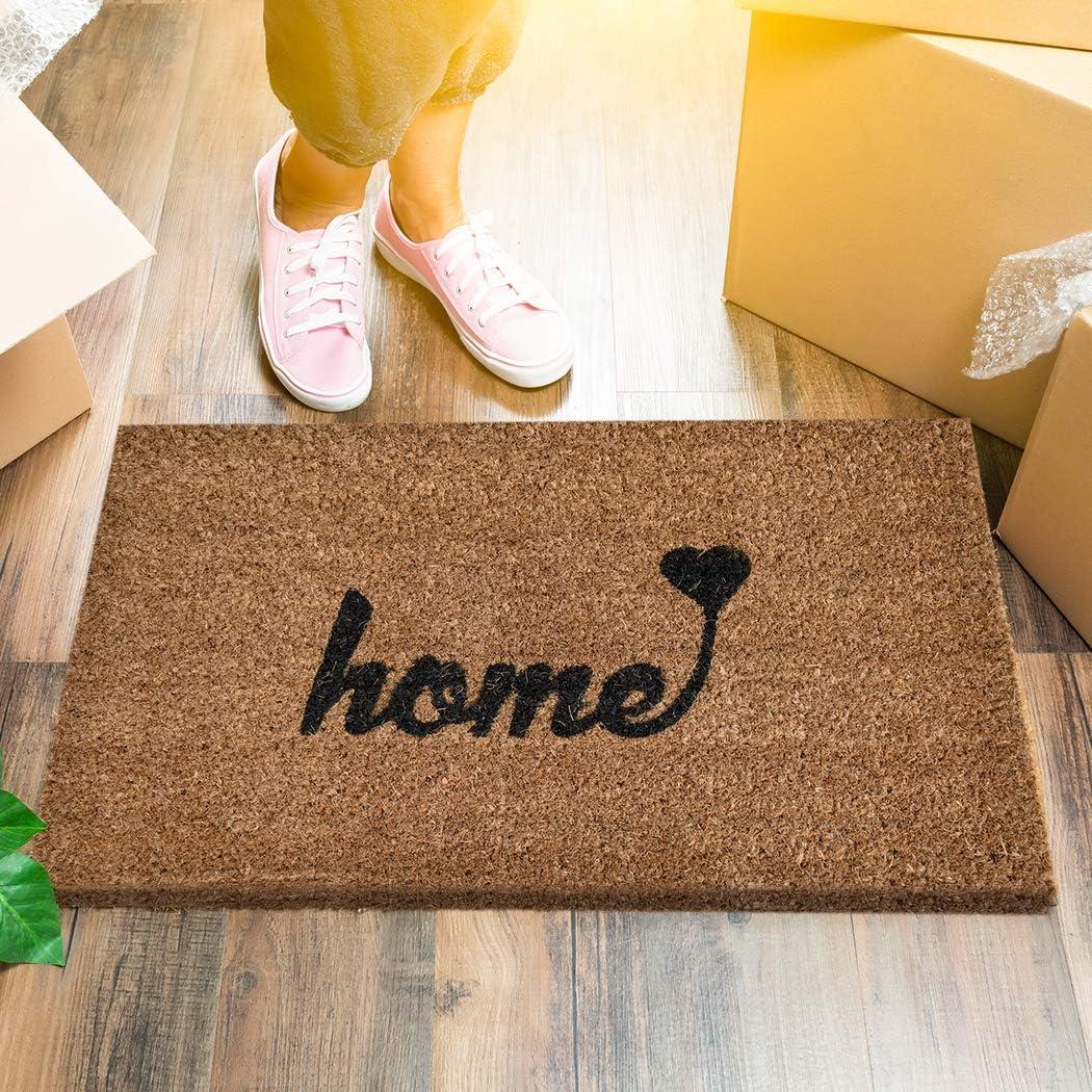 image:imageNINAMAR Door Mat Home Natural Coir 295 x 175 inch1 Mat