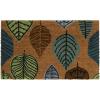 image:imageNINAMAR Door Mat Colorful Leaves  Natural Coir  295 x 175 inch