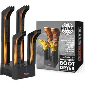 JobSite Boot Dryer – Mighty Dry with Heat Blower Fan – Fast Glove & Shoe Dryer – Helps Reduce Odor(1)