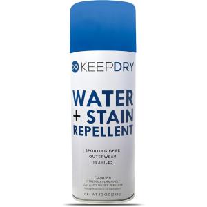 KEEPDRY Water + Stain Repellent Spray – Shoe, Boot and Apparel Waterproof – 10 oz