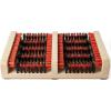 image:imageJobSite Boot Scraper  Outdoor Boot Brush Scrubber Brush  Compact Portable Shoe Cleaner for Home RVs Trucks Kids  Timber Edition